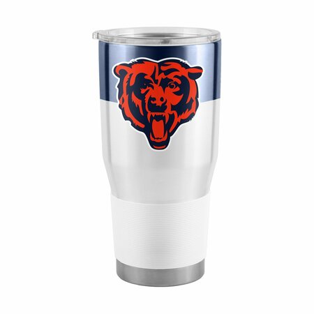 LOGO BRANDS Chicago Bears 30oz Colorblock Stainless Tumbler 606-S30T-11